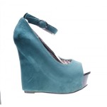 Pantofi de dama dark green Wild