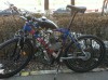 Bicicleta cu  motor pe benzina  ,   sh
