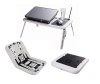 MASUTA LAPTOP / COOLER PLIABIL - E-TABLE - cu SUPORT pentru PAHAR, PIX, COOLER si MOUSE - LIVRARE DIN STOC
