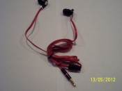 Handsfree stereo (casti) roz pentru muzica si radio foto