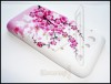HUSA CARCASA SILICON TPU --SAMSUNG GALAXY S ADVANCE I9070 -- 3 MODELE FLORAL FLORICELE , FLUTURASI , CURCUBEU--- + ---CA