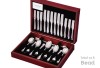 Set tacamuri inox de lux in cutie cadou 44 piese design Huguenot Bead , Arthur Price, Anglia