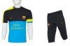 COMPLEU NIKE FC BARCELONA - TRICOU+PANTALON TREI SFERTURI-LIVRARE GRATUITA-TRENING DE VARA!