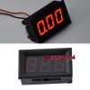 Voltmetru digital cu leduri rosii, 4.5 - 30 V, foarte precis, de culoare negru