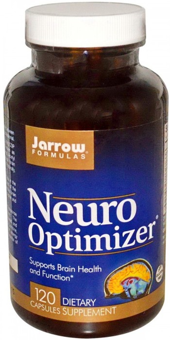 Neuro Optimizer, Jarrow, 120 capsule. Buna functionare a creierului si memoriei, refacere functii cerebrale, sechele AVC, traumatism cerebral, autism foto mare Neuro Optimizer, Jarrow, 120 capsule. Buna functionare a creierului si memoriei, refacere functii cerebrale, sechele AVC, traumatism cerebral, autism foto mare