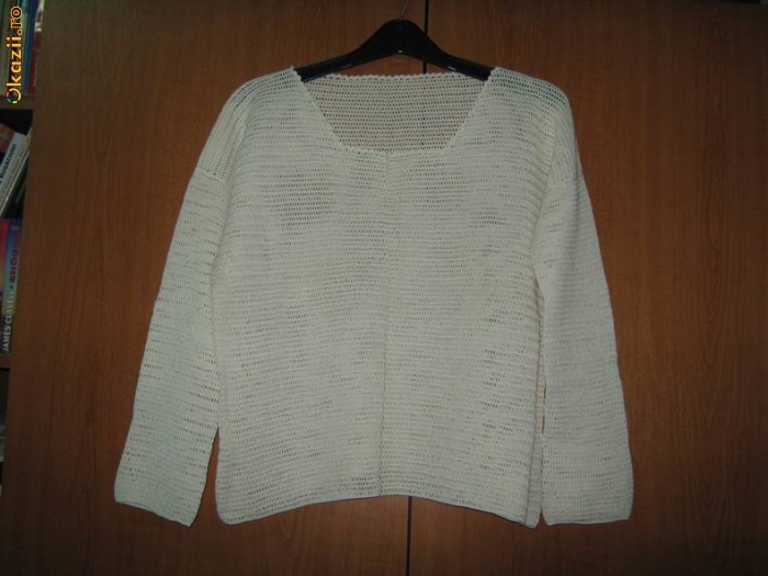 Bluza din macrame, crosetata manual, deosebita foto mare Bluza din macrame, crosetata manual, deosebita foto mare