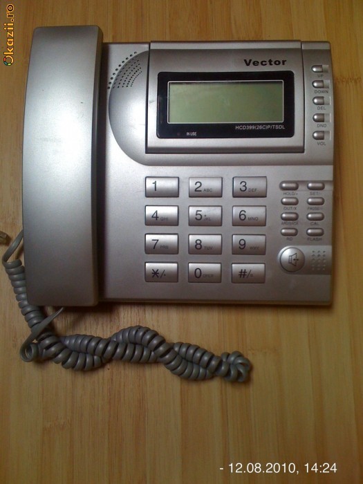TELEFON FIX VECTOR MULTIFUNCTIONAL foto mare TELEFON FIX VECTOR MULTIFUNCTIONAL foto mare