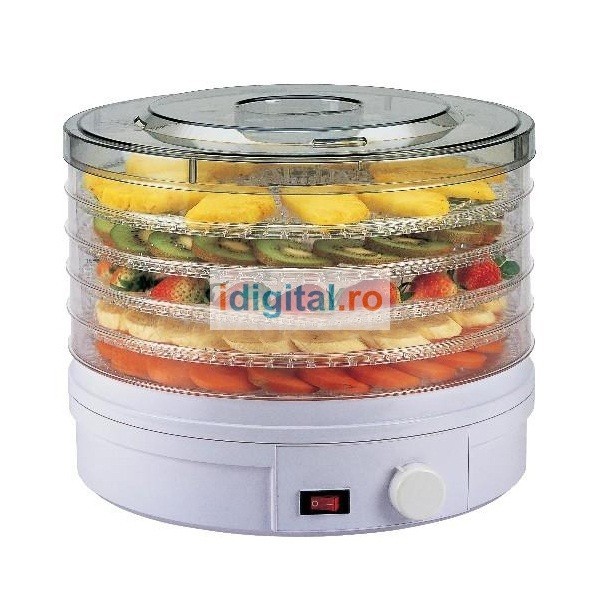 APARAT DESHIDRATARE FRUCTE SI LEGUME ,CAPACITATE 5 KG. foto mare APARAT DESHIDRATARE FRUCTE SI LEGUME ,CAPACITATE 5 KG. foto mare