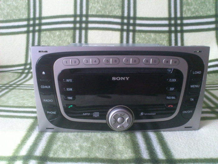 Ford sony 6 cd changer manual #1